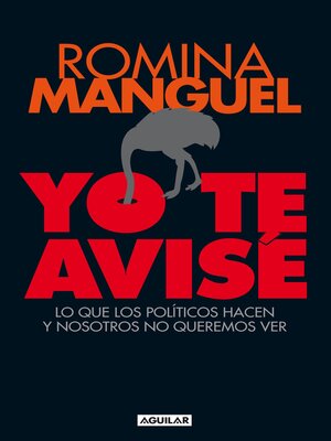 cover image of Yo te avisé